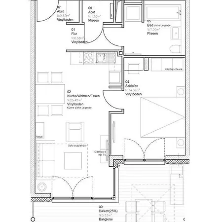 דירה Suedkap D-04 *